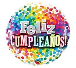 Birthday (Spanish) Mylar Balloon, Designers Choice